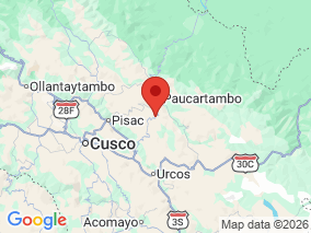 Map of Site Report: Cusco - Manu Road, Peru